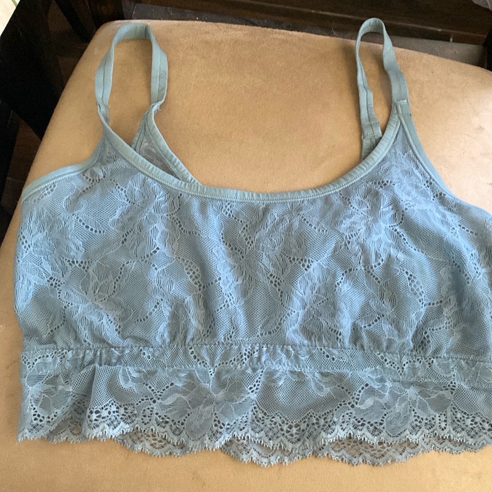 NWOT ETAM lace bralette XL